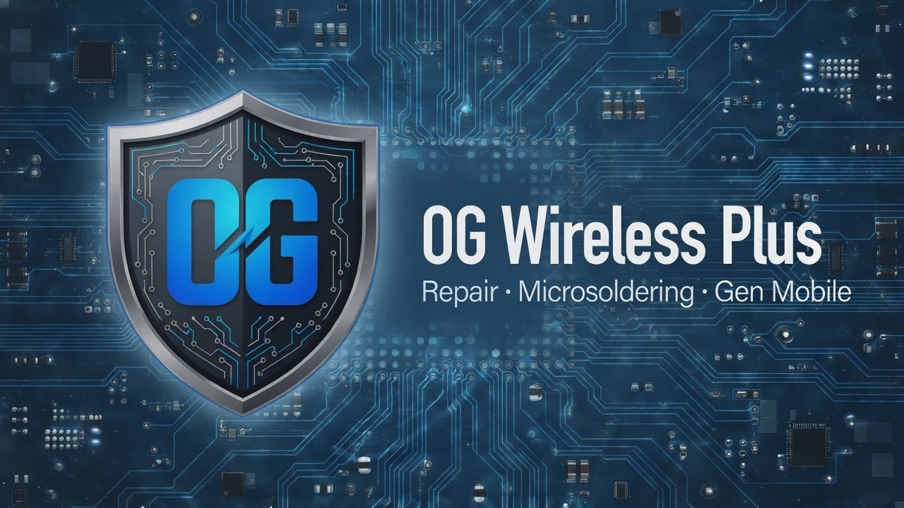OG Wireless Plus — Gen Mobile · Microsoldering & Repair
