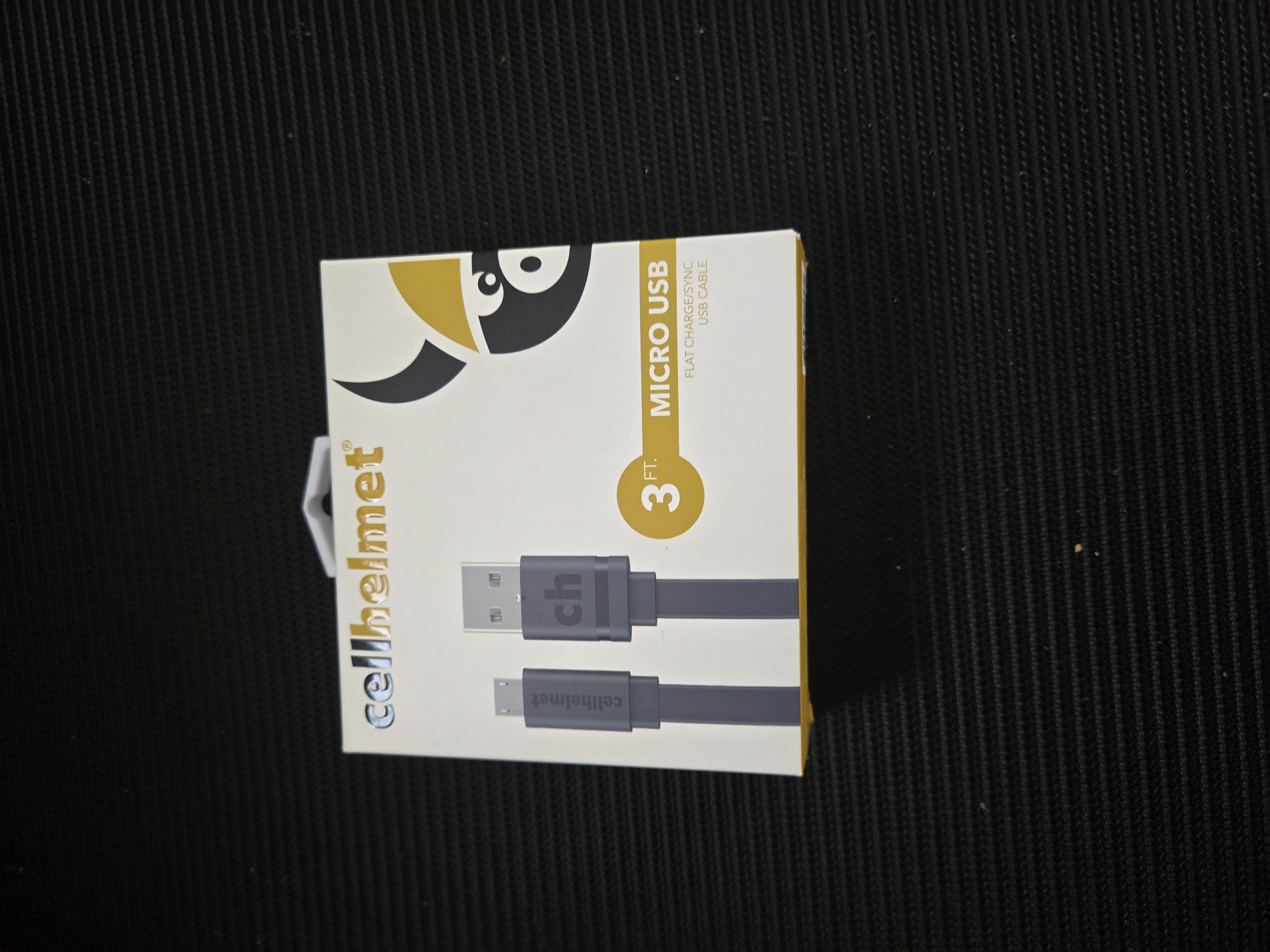 CellHelmet 3ft Micro usb cable
